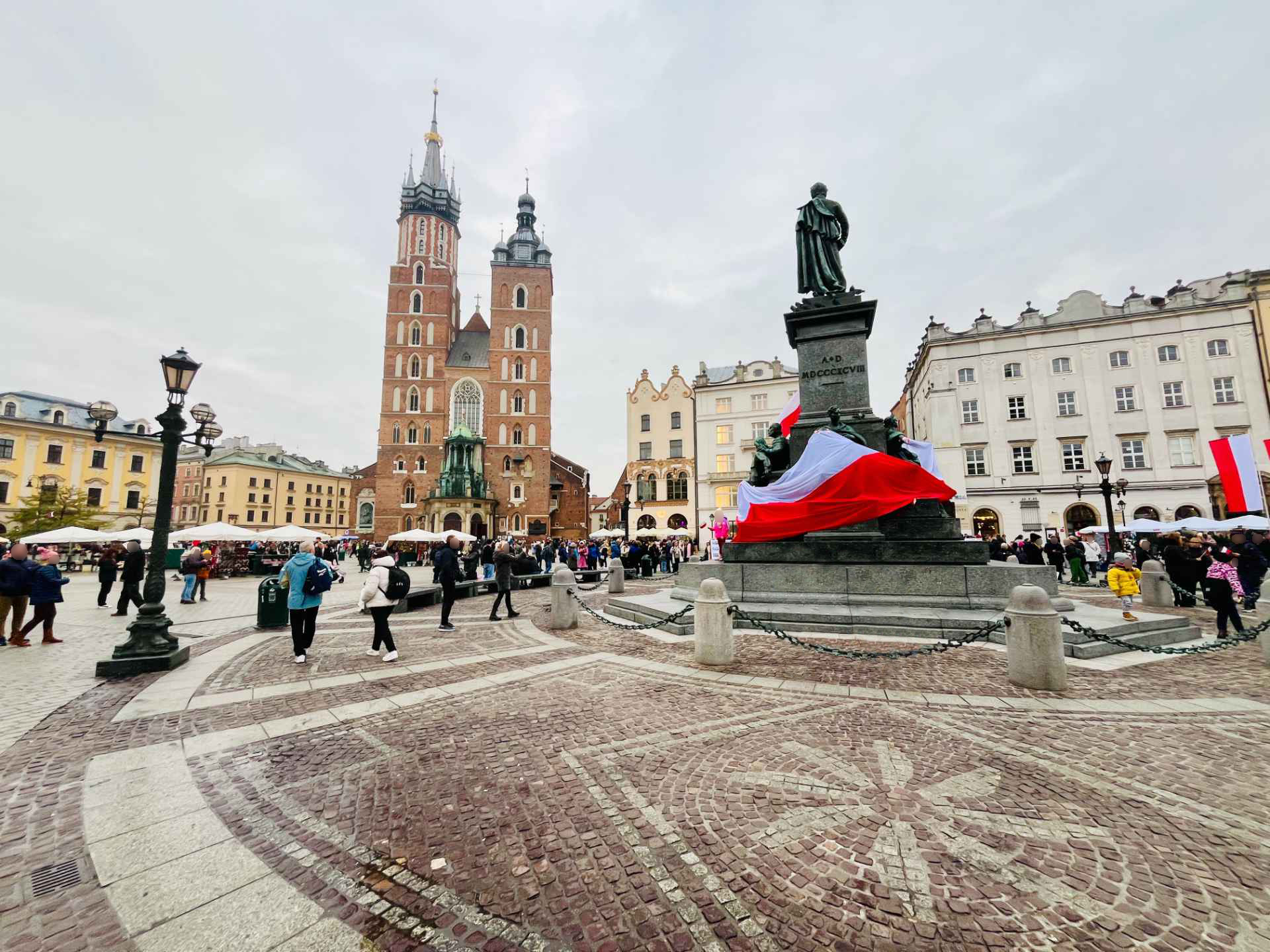 Market Square with Mickiewicz monument